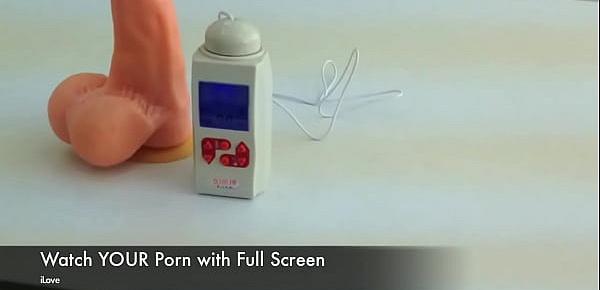  SMART DILDO - porn simulator with a real dildo